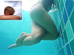 Dirty talk public poll underwater masturbation thigh squeezing real orgasm