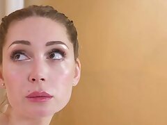 Massage Rooms Innocent Russian babe is fucked senseless by big hard cock