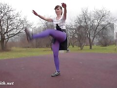Jeny Smith - pantyhose training