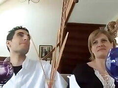 Français Orphea Belle Double Pénétration devant son mari