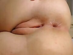 Gros plan de cameltoe joufflu chatte Doigtage cul serré chatte