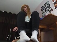 Les chaussettes chienne esclave