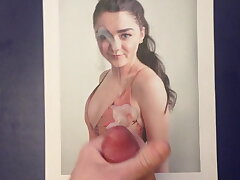 Maisie Williams Cum Tribute Compilation (116 Hommages)
