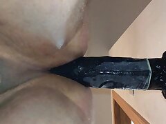 Balles de profondeur 13 pouces Big Black Cock BBC Dildo