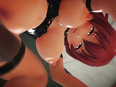 MMD Hentai-DRAGON Dame (mm3077)
